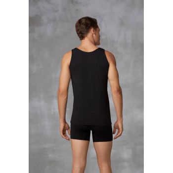 Doreanse Erkek Modal Geniş Bisiklet Yaka Atlet 2011 Siyah