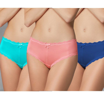 Doreanse Kadın Polyamid 3'lü  Fiyonk Slip Külot 7157