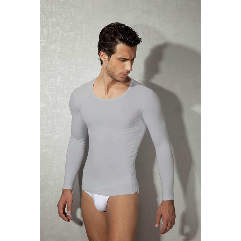 Doreanse Erkek Modal Geniş Yaka Uzun Kol T Shirt 2955 Doreanse Erkek Modal Geniş Yaka Uzun Kol T Shirt 2955