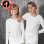 Doreanse Unisex Viloft Termal Yuvarlak Yaka Uzun Kol T Shirt 235 - Siyah