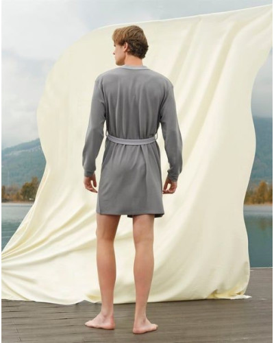 Doreanse Unisex Yetişkin Sabahlık Viskon Karışımlı Şık Ev Giyimi 4003 - Standart Doreanse Unisex Yetişkin Sabahlık Viskon Karışımlı Şık Ev Giyimi 4003 - Standart