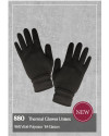 Doreanse Unisex Yetişkin Termal Eldiven 880 - Siyah Doreanse Unisex Yetişkin Termal Eldiven 880 - Siyah
