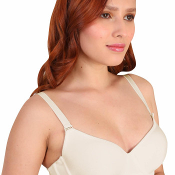 EKRU MI 190B Pedli Balenli Sütyen