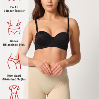 Emay Ten Dikişsiz Soft Kadın Paçalı Boxer 3003 Emay Ten Dikişsiz Soft Kadın Paçalı Boxer 3003