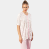 Türen Empirme Dügmeli Battal Kisa Kollu Pijama Takimi 3370/Pembe Türen Empirme Dügmeli Battal Kisa Kollu Pijama Takimi 3370/Pembe