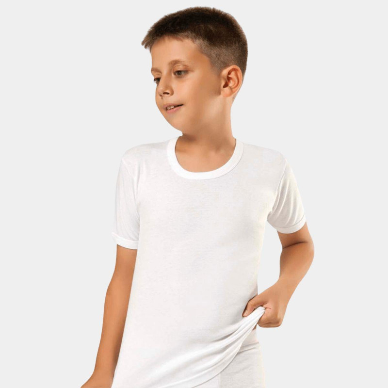 Erkek Çocuk Bisiklet Yaka Fanila 2'li Paket 302