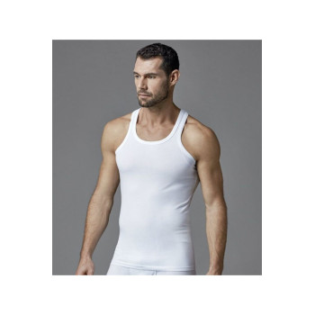 Eros Erkek Beyaz Compact Sporcu Atlet 2li Paket Ers002