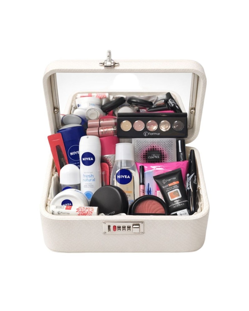 Flormar Nivea 21 Parça Şifreli Kutu Makyaj Set Flormar Nivea 21 Parça Şifreli Kutu Makyaj Set