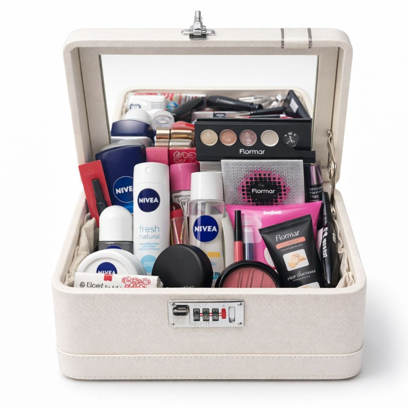 Flormar Nivea 21 Parça Şifreli Kutu Makyaj Set 2 Flormar Nivea 21 Parça Şifreli Kutu Makyaj Set 2