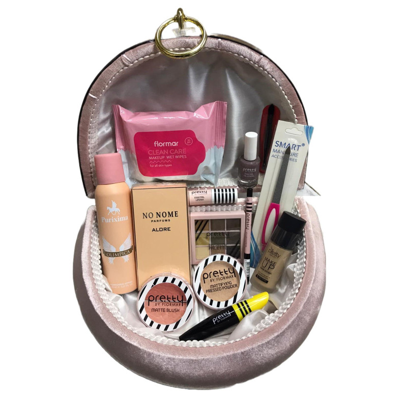 Flormar Pretty 14 Parça Kadife Kutu Makyaj Seti