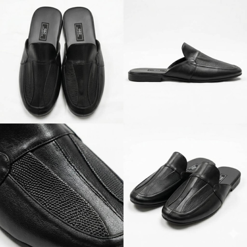 GC Erkek Çeyiz Poli Taban Deri Terlik 315