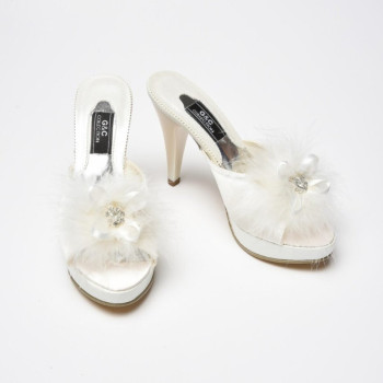 GC Platform Kurdela Tüylü Bayan Terlik 145