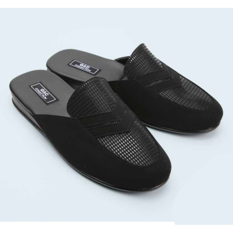 GC Poli Taban Nubuk Baskılı Erkek Terlik 370