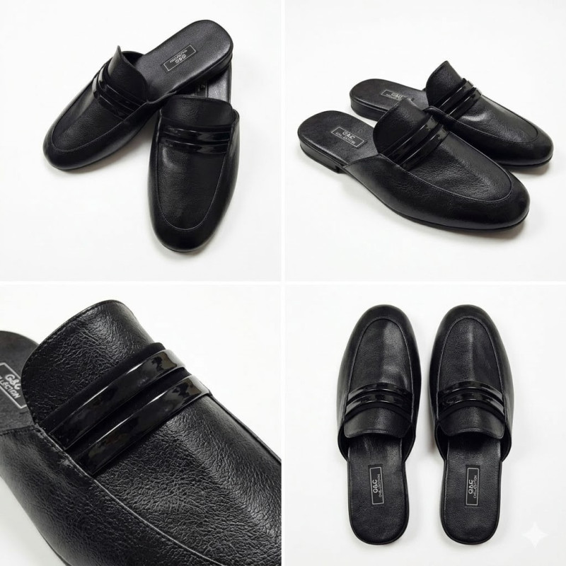 GC  Rug. Kemerli Kaymaz Çeyiz Erkek Terlik 380