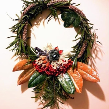 Gizemli Sarmaşık Kapı Süsü