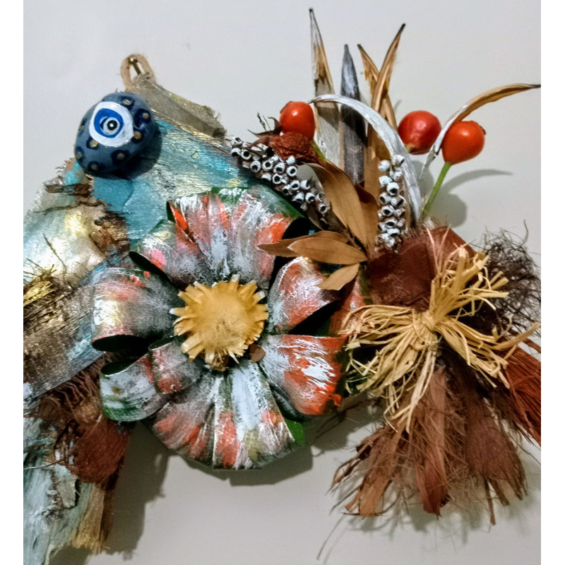 Gökkuşağındaki Muhteşem Yansımalar Kapı Süsü