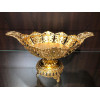 Gold Kristal Taşlı Ayaklı Gondol Çikolatalık LKM-414 Gold Kristal Taşlı Ayaklı Gondol Çikolatalık LKM-414