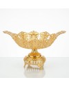 Gold Kristal Taşlı Ayaklı Gondol Çikolatalık LKM-414 Gold Kristal Taşlı Ayaklı Gondol Çikolatalık LKM-414