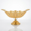 Gold Kristal Taşlı Ayaklı Gondol Çikolatalık LKM-422