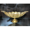 Gold Kristal Taşlı Ayaklı Gondol Çikolatalık LKM-440