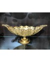 Gold Kristal Taşlı Ayaklı Gondol Çikolatalık LKM-440