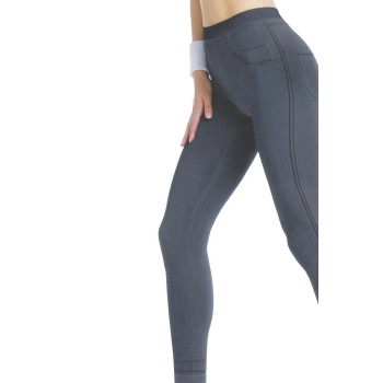 GRİ Mı 3825 Bayan Sporcu Tayt