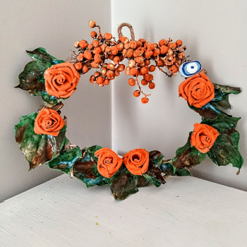 Güllerin Dansı Dekoratif Kapı Süsü