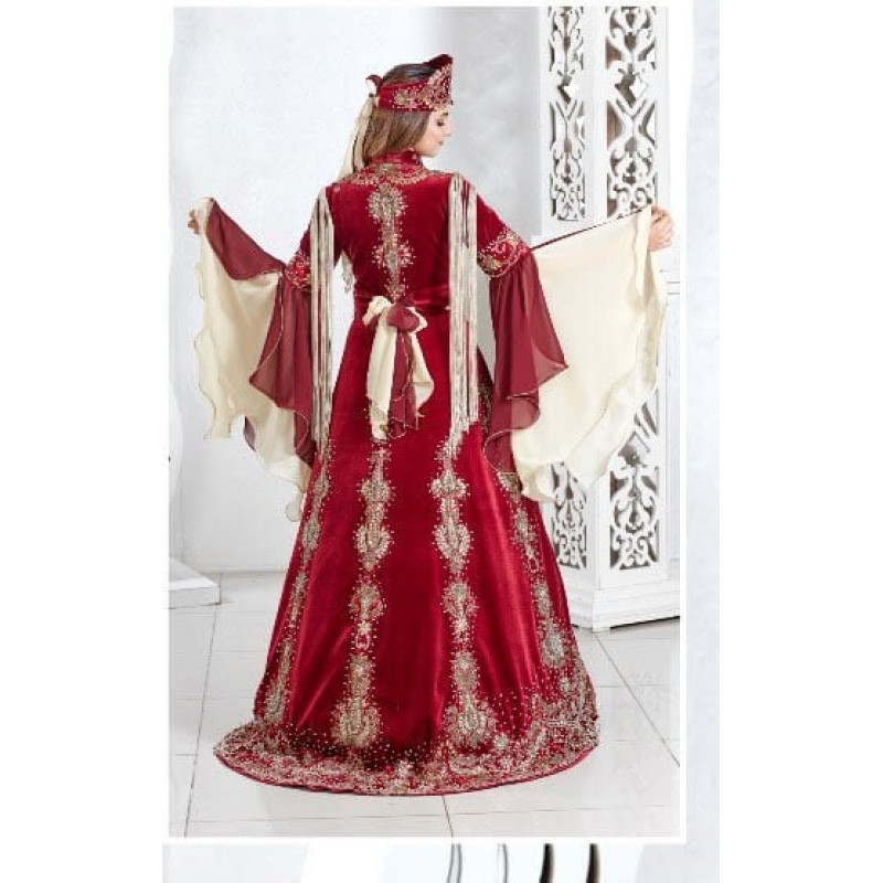 Hint 5li Bindallı Kına Elbisesi Firdevs