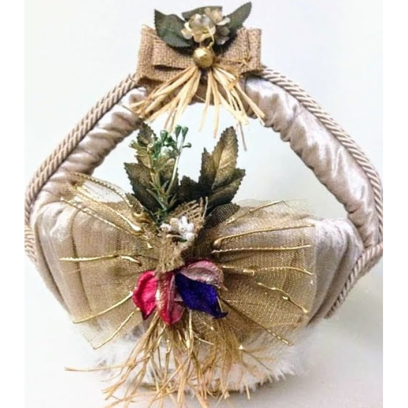 İnci Tanesi Dekoratif  Nişan Sepeti