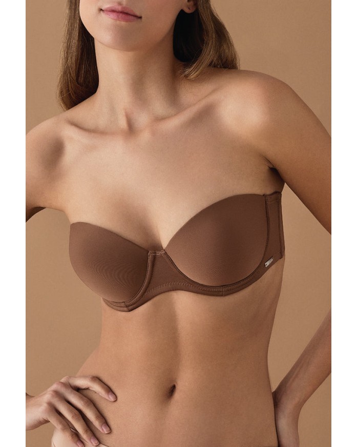 Intense 1300 Straples Push Up Sütyen - Caramel Intense 1300 Straples Push Up Sütyen - Caramel