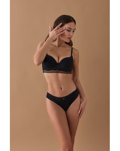 Intense Elegante Takım - (Soft Cup) - Siyah Intense Elegante Takım - (Soft Cup) - Siyah