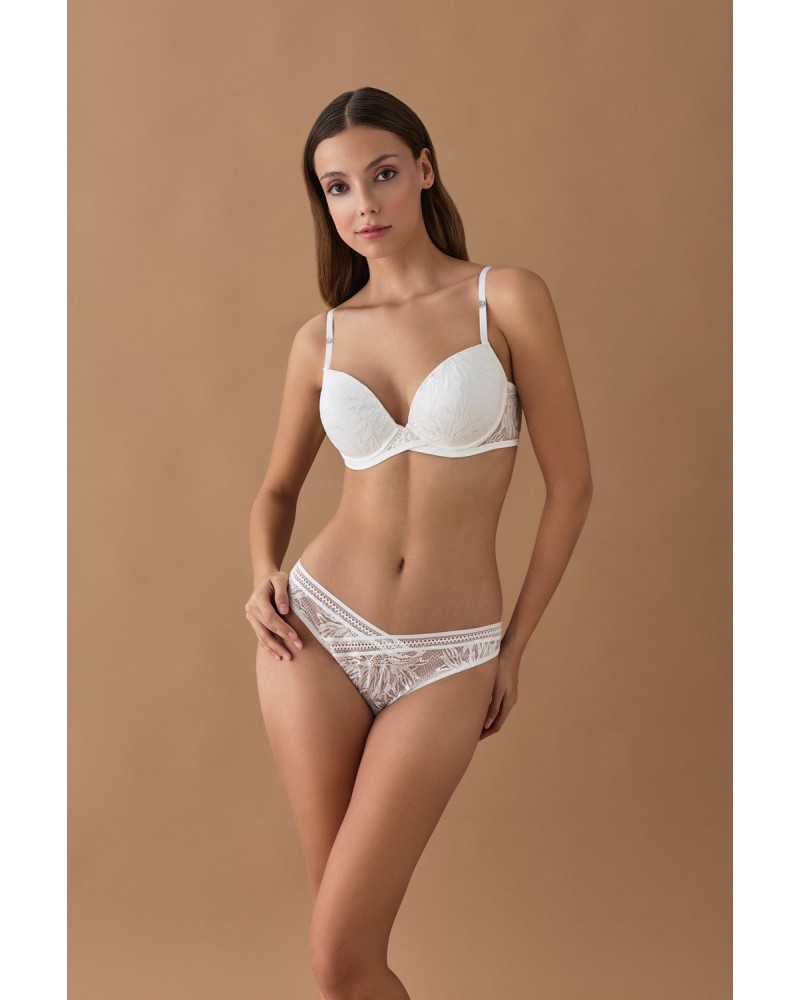 Intense Liana Sütyen Külot Takım - (Soft Cup) - Ekru Intense Liana Sütyen Külot Takım - (Soft Cup) - Ekru