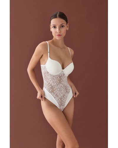 Intense Lily Dantelli Body - (Soft Push-Up) - Ekru