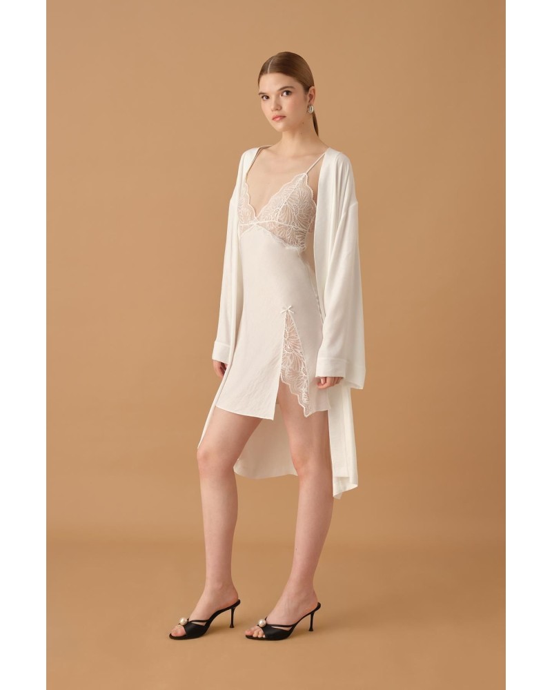 Pierre Cardin İpek Saten Altılı Gelin Çeyiz Takımı - Lx.25272 Ivory Pierre Cardin İpek Saten Altılı Gelin Çeyiz Takımı - Lx.25272 Ivory