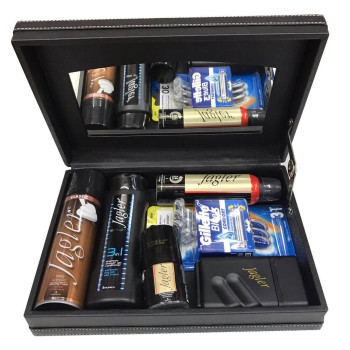 Jagler Traş Deri Kutu 7 Parça Tırnak Seti Hediyeli