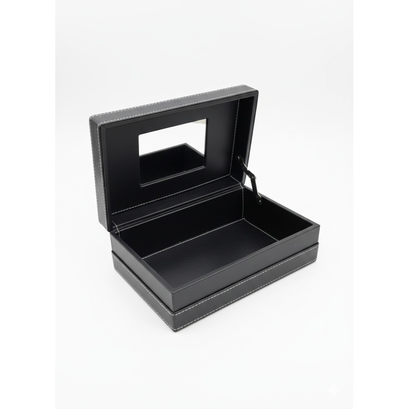 Jagler Traş Deri Kutu 7 Parça Tırnak Seti Hediyeli