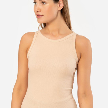 Kadin Halter Yaka Fitilli Atlet 3403/Ten