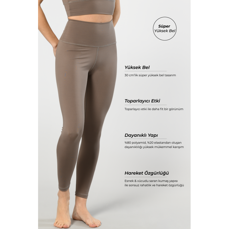 Kadin Süper Yüksek Bel Tayt