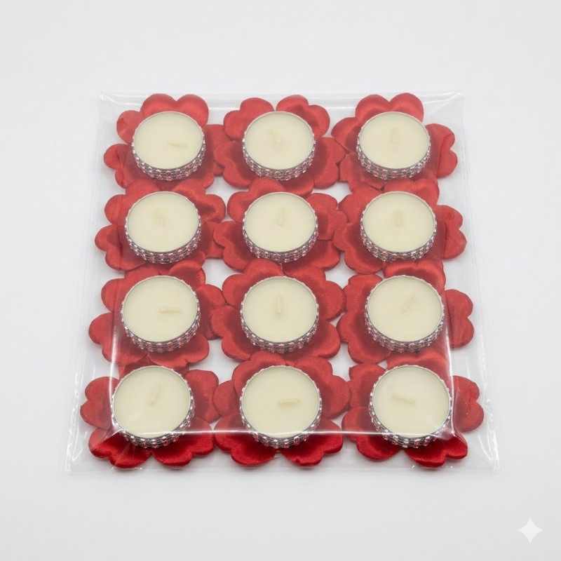 Kalpli Kına Gecesi Nedime Mumu 12'li