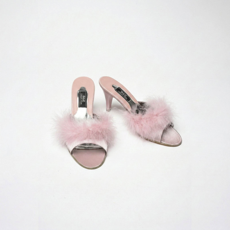 Kaztüyü Kadın Çeyiz Gelin Terliği 155 Pudra