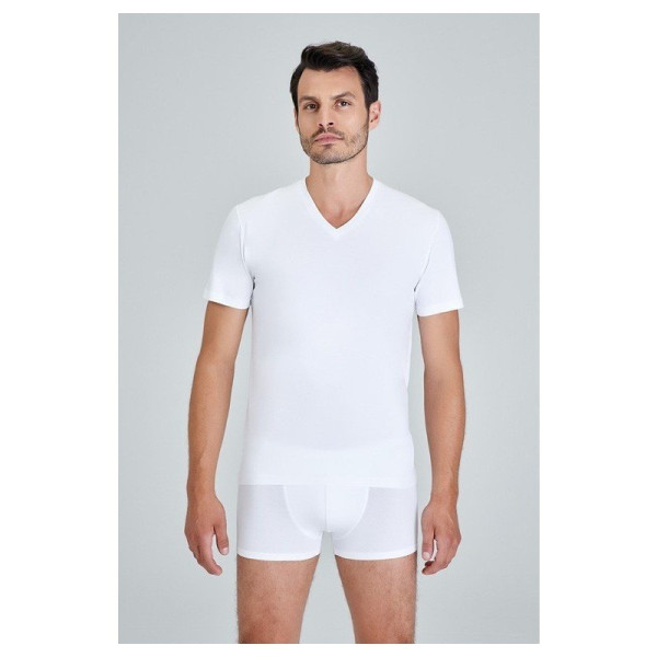 Kom Antonio V Yaka Pamuklu Erkek Tshirt Kom Antonio V Yaka Pamuklu Erkek Tshirt