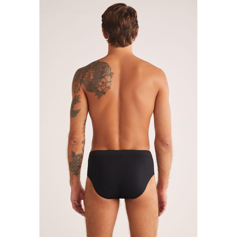 Kom Ariel Siyah Erkek Slip 2'li Avantajlı Paket