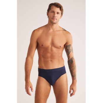 Kom Ariel Lacivert Erkek Slip 2'li Avantajlı Paket