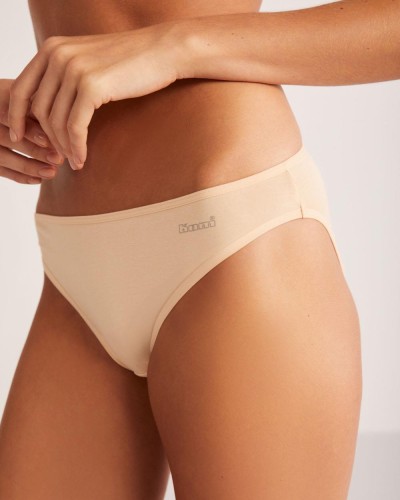 Kom Basic 2'li Bikini Kadın Külot Ten