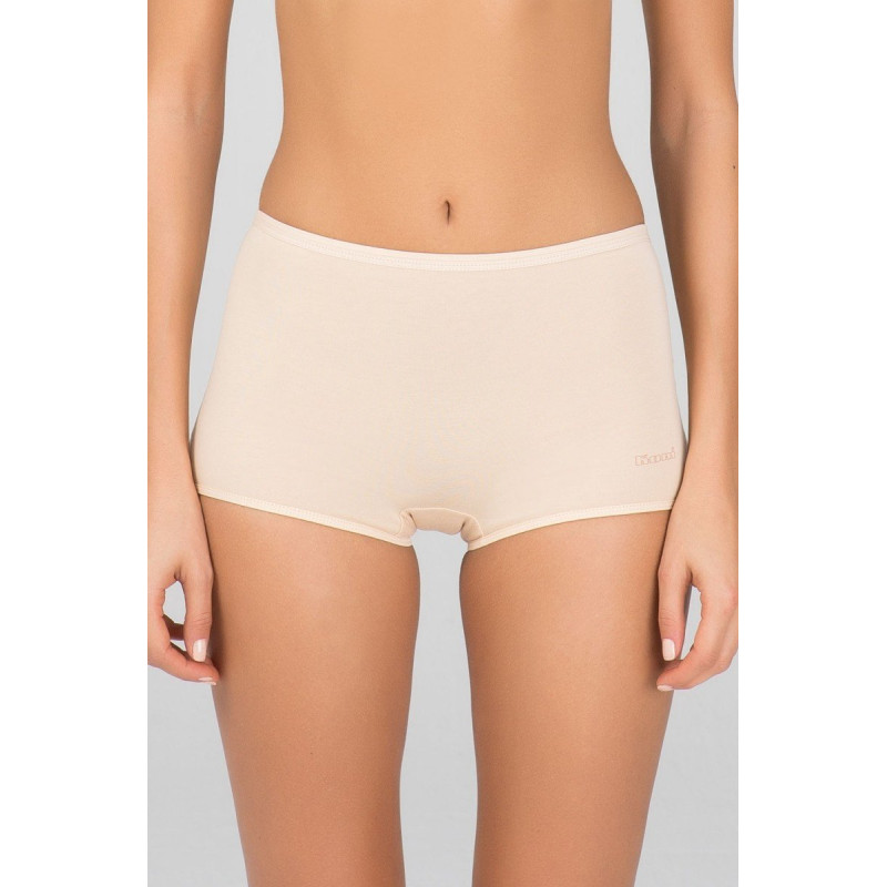 Kom Basic Kadın Short Külot 2li Ten Renk