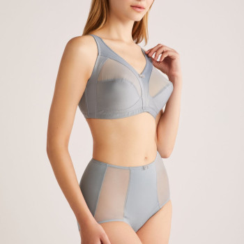 Kom Bianca Gri Kapsız ve Telsiz Toparlayıcı Sütyen