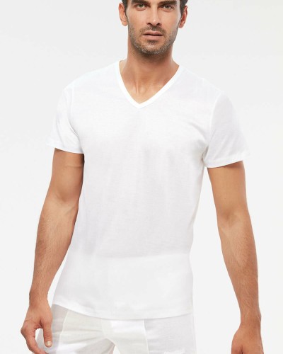 Kom Elite Merserize V Yaka T-shirt