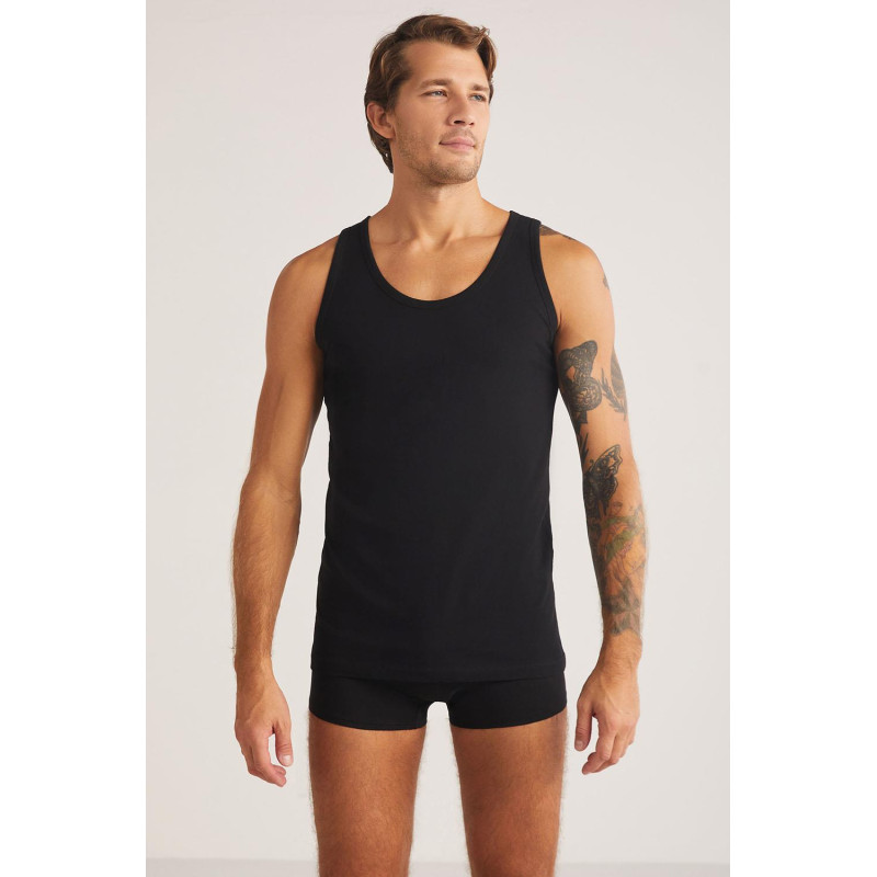 Kom Henry Erkek Atlet 2'li Avantajlı Paket Siyah Kom Henry Erkek Atlet 2'li Avantajlı Paket Siyah