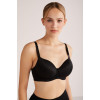 KOM Lidya Siyah Desteksiz Balenli Sütyen