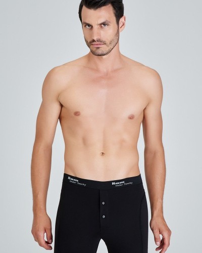 Kom Long Şort Erkek 2'li Boxer Siyah 